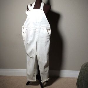 Anthropologie Pilcro White overalls